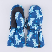 07721093-10 Варежки детские цветной 4-6 лет